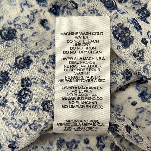 Garage Floral Layered Crop Top Size Extra Small - Picture 9 of 9